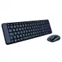 Logitech Wireless Combo MK220 - 2.4 GHz Wireless Keyboard & Mouse Set, Black