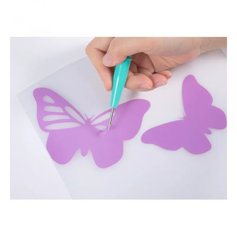 LOKLiK Weeding Tools Bundle SG-GJ-0016-US-L-B2B - 4-Piece Set Metallic Turquoise for Vinyl