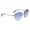 LONGCHAMP LO128S-719 Women's Butterfly Sunglasses Gold Frame Brown Gradient Lens 58/18/140 mm