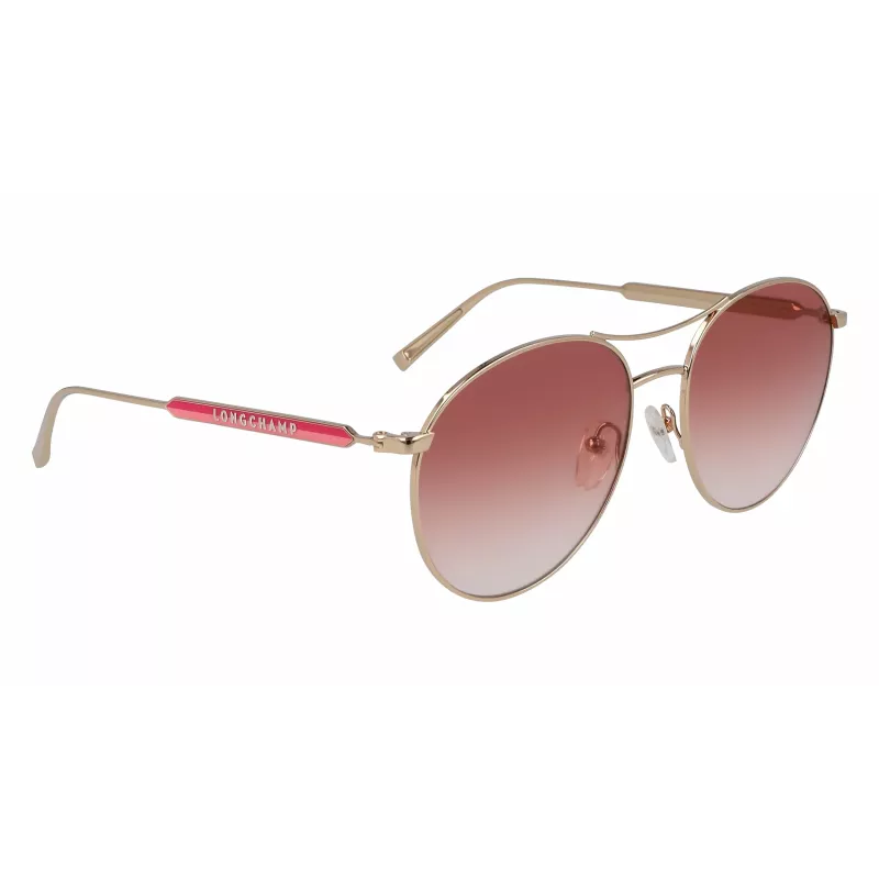 Longchamp LO133S-59770 Women's Butterfly Sunglasses, Havana Frame, Brown Gradient Lens, 59mm