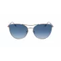 Longchamp LO134S-715 Women's Sunglasses Gold-Tone Metal Butterfly Frame Brown Gradient Lens 58mm