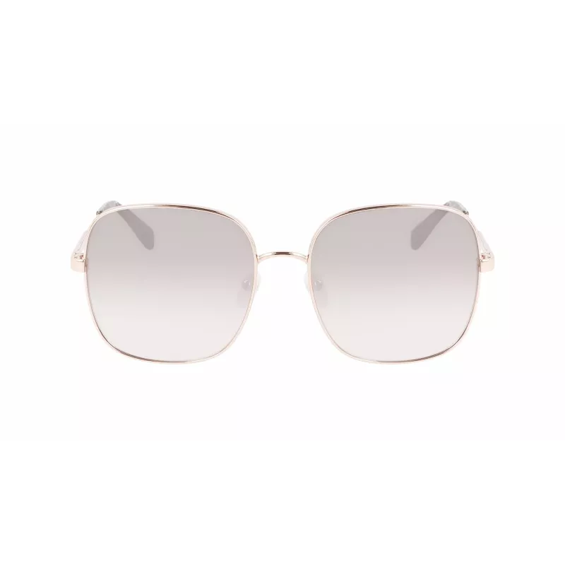 LONGCHAMP LO159S-733 Women's Butterfly Sunglasses Havana 59mm