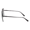 Longchamp LO173S5715001 Women's Sunglasses - Black Frame, Grey Lens, 57mm