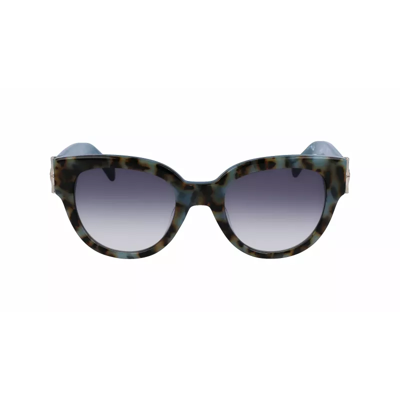 LONGCHAMP LO733S Women's Rectangular Acetate Sunglasses Havana Brown Gradient 52mm