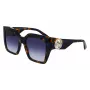 LONGCHAMP LO734S-430 Women's Geometric Sunglasses Havana Acetate Gradient Brown Lens 53mm