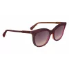 Longchamp LO738S Women's Sunglasses – Havana Acetate Frame, Brown Gradient Lens, UV400, 53/18/140 mm