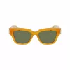 Longchamp LO745S-741 Women's Sunglasses Havana Acetate Square 53mm