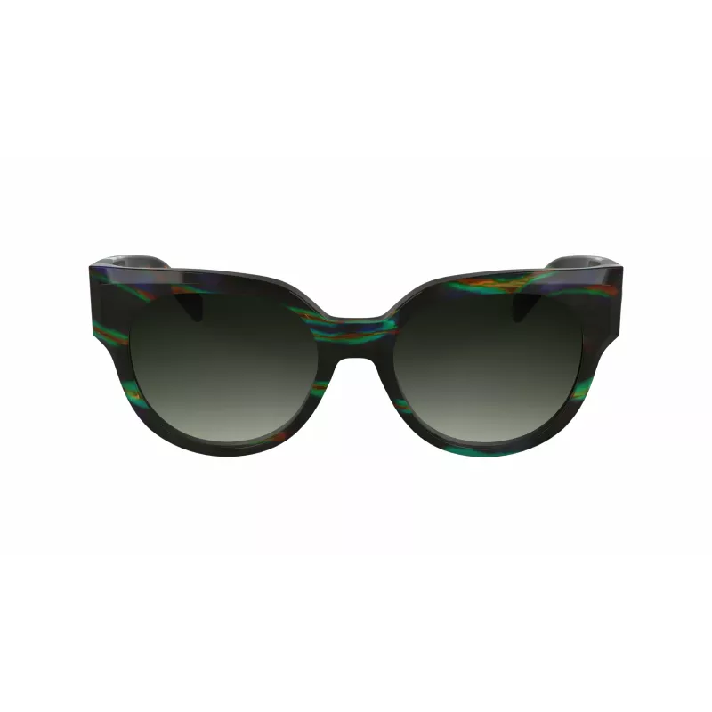 Longchamp LO779S-009 Women's Sunglasses, Acetate Frame, 53/19/140 mm, UV400 Protection