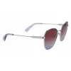 Longchamp Women's LO164S-043 Havana Acetate Square Sunglasses (57/19/140 mm)