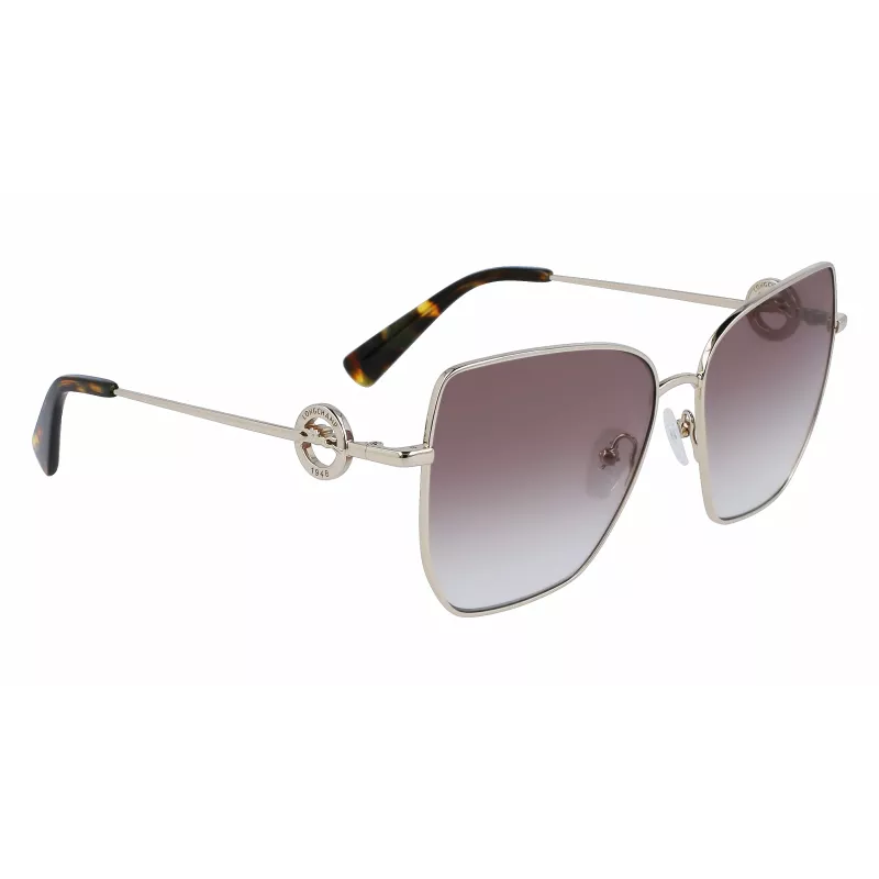 LONGCHAMP Women's LO169S5815724 Cat Eye Sunglasses Havana Brown Gradient 58mm