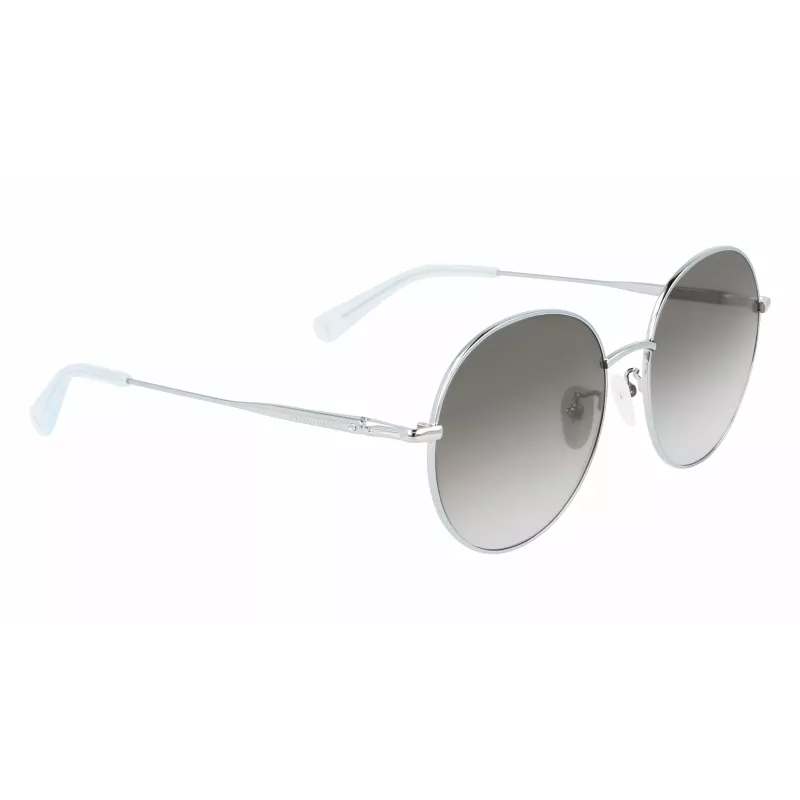 Longchamp Women's Sunglasses LO157SA-452 - Blue Frame, Grey Gradient Lens - 58/18/140 mm