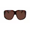 Longchamp Women's Sunglasses LO736S-230 Havana Acetate Frame with Brown Gradient Lenses, 67/11/125 mm