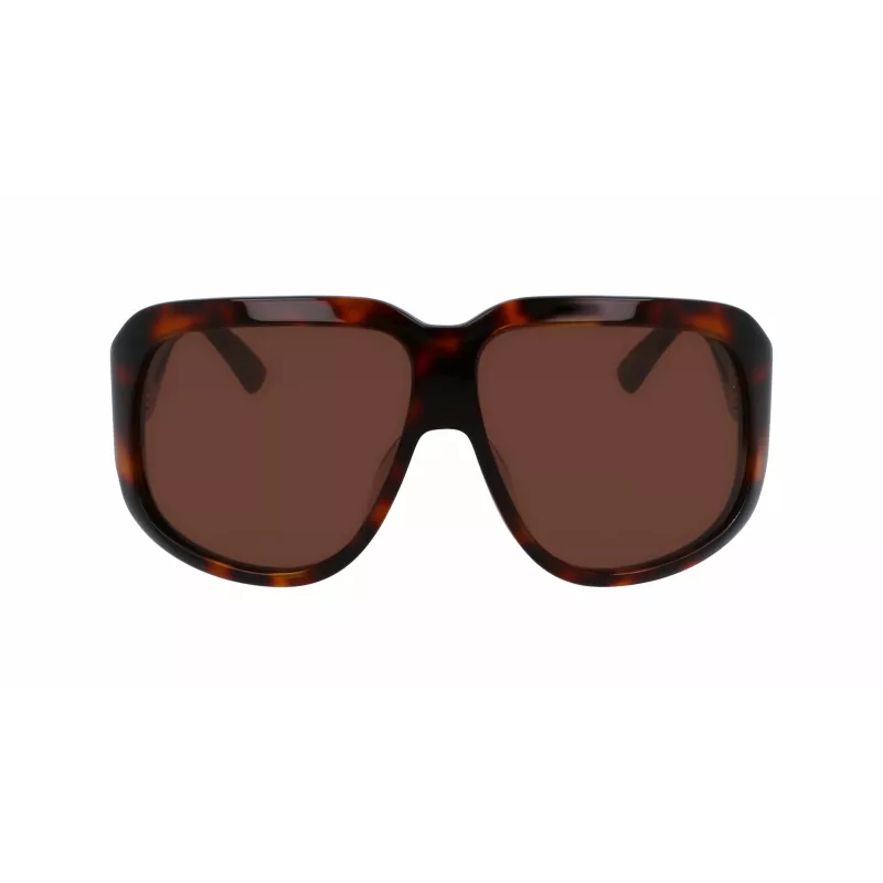 Longchamp Women's Sunglasses LO736S-230 Havana Acetate Frame with Brown Gradient Lenses, 67/11/125 mm