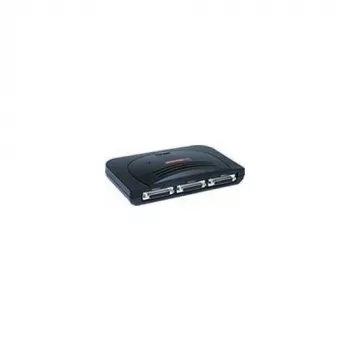 Longshine LCS-PS130 Print Server - 10/100 Ethernet, 3x Parallel Ports, Web Management, SMB