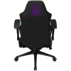 LORGAR CHA41 Ergonomic Gaming Chair Advanced, Premium Anti-Stain Fabric, Black/Purple