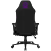 LORGAR CHA41 Ergonomic Gaming Chair Advanced, Premium Anti-Stain Fabric, Black/Purple