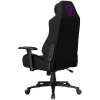 LORGAR CHA41 Ergonomic Gaming Chair Advanced, Premium Anti-Stain Fabric, Black/Purple