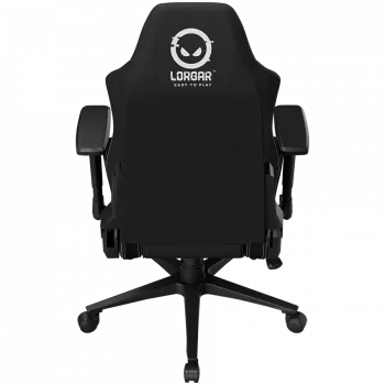 LORGAR CHA41 Ergonomic Gaming Chair Advanced, Premium Anti-Stain Fabric, Black/White