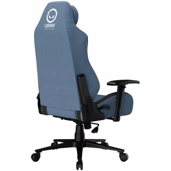 LORGAR CHA41 Ergonomic Gaming Chair Advanced, Premium Anti-Stain Fabric, Blue