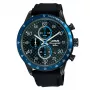 Lorus Men's Quartz Analog Watch RM337EX9 Blue Dial Brown Leather Strap 43mm