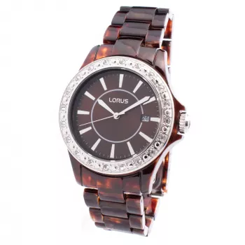 Lorus Women's Analog Quartz Watch RH967EX9 37mm Stainless Steel Silver-tone