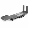 Low Bed Trailer For Scania 770S Huina Gray 1:18