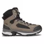 LOWA Corvara GTX Mid Men's Hiking Boots - Dune/Grey (Waterproof GORE-TEX, Suede/Textile Upper)