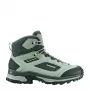 LOWA Corvara GTX Mid Women's Hiking Boots – Patinagreen/Grey, GORE-TEX Waterproof