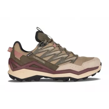 LOWA Maddox PRO GTX Lo Women's Hiking Shoes Desert/Old Rose