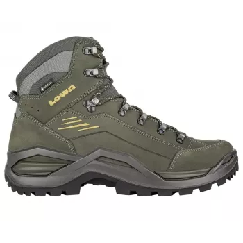 LOWA Renegade EVO GTX Mid Hiking Boots Olive/Mustard