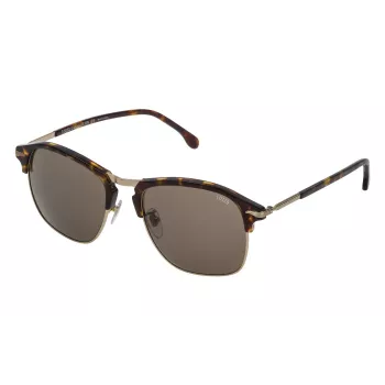 LOZZA MAN SL2292M-08FT Sunglasses Havana Tortoise Acetate Rectangular 55mm