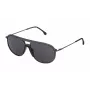 LOZZA MAN SL2338M Sunglasses 990568 Grey Lens Black Frame Rectangular 99mm