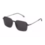 LOZZA MAN SL4214M546S9P Sunglasses Rectangular Acetate Black Frame Polarized Grey Lens UV400 54/20/145 mm