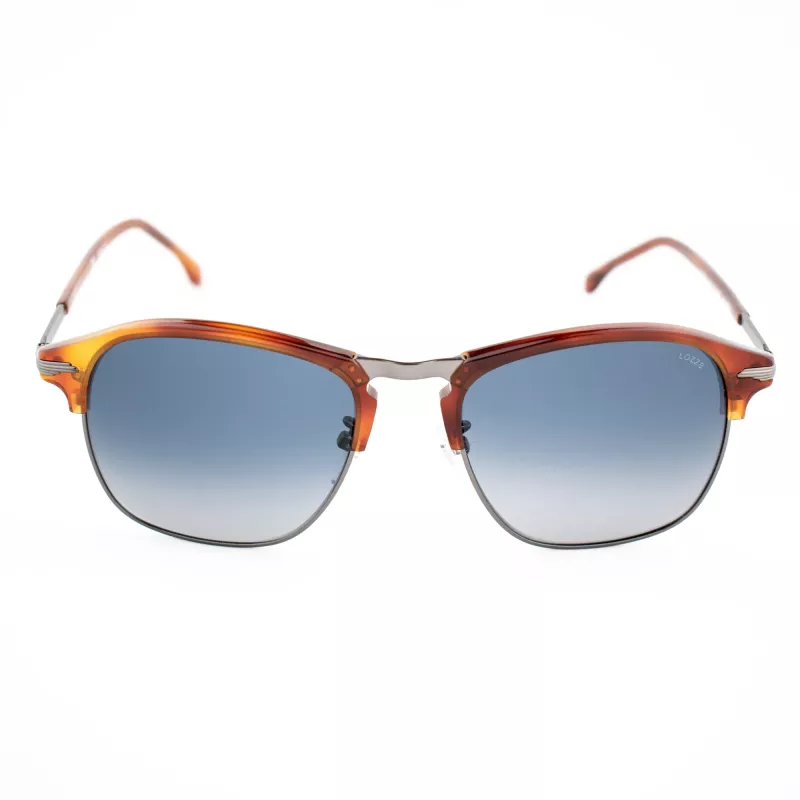 LOZZA SL2292M-627Y Men's Sunglasses Havana Acetate Frame Brown Polycarbonate Lens 55/19/145 mm