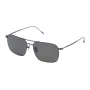 LOZZA SL2305 Sunglasses for Men - Havana Acetate Frame, Brown Polycarbonate Lenses, UV400 Protection, 57mm Lens Width