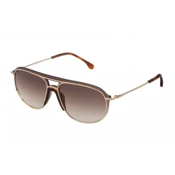 LOZZA SL2338M990300 Men's Sunglasses, Lens 99 mm, Bridge 0 mm, Temple 145 mm