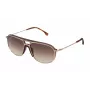 LOZZA SL2338M990300 Men's Sunglasses, Lens 99 mm, Bridge 0 mm, Temple 145 mm