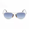 LOZZA SL2394-570579 Men's Rectangular Acetate Sunglasses, Grey Lens, 57/15/140 mm