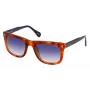 LOZZA SL4006M5209BG Unisex Sunglasses - Black Acetate Frame, Grey Polycarbonate Lenses, UV400 Protection, 52mm Lens Width