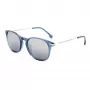 LOZZA SL4159M-955X Unisex Rectangular Sunglasses Black Grey Tint 52mm