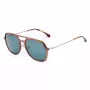 LOZZA SL4215M56710P Unisex Sunglasses Havana Acetate Frame Grey Polarized Lens 56/18/140 mm