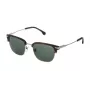 LOZZA Unisex Rectangular Sunglasses SL2280M530579 - Havana Brown Acetate Frame with Brown Gradient Lenses