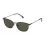 LOZZA Unisex Sunglasses SL2303M5508Y8 - Havana Acetate Frame, Brown Polycarbonate Lens, UV400 Protection, 55/15/140 mm
