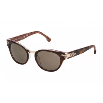 LOZZA Woman Sunglasses SL4075M500GB5 Cat Eye Havana Acetate Brown Gradient UV400