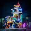 LUMIBRICKS Funwhole Medieval Watchtower Building Blocks Set with LED Lighting (1368 Pieces)