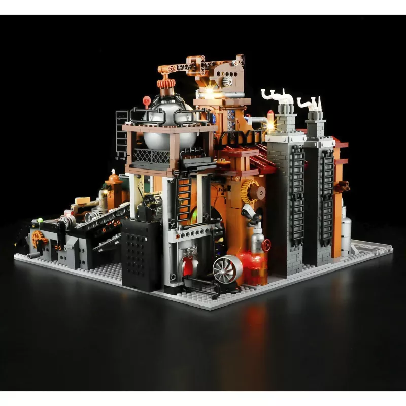 Lumibricks Steampunk Erzfabrik LED Building Block Set