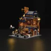 Lumibricks Steampunk Mechanical Workshop Building Blocks Set with LED Lighting - 2150 Pieces