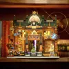 Lumibricks Steampunk Time Rift Library DIY Miniature Book Nook Kit