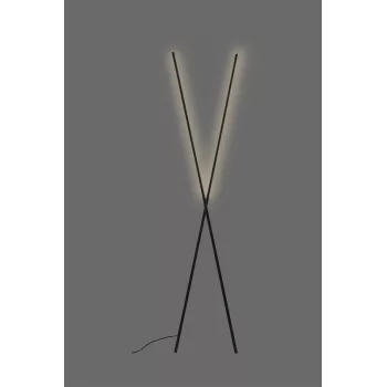 LUMINAIRE FLOOR 20W LED 1100LM Black Floor Lamp