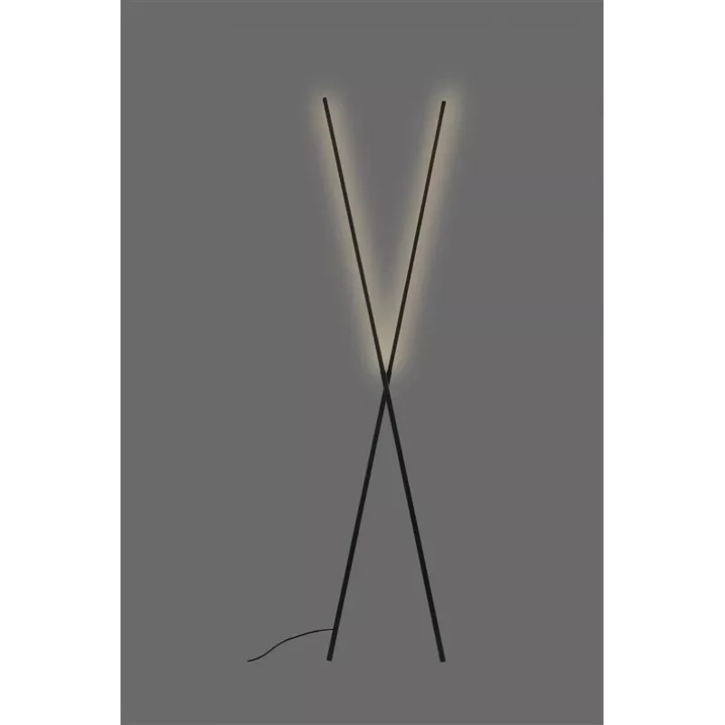 LUMINAIRE FLOOR 20W LED 1100LM Black Floor Lamp